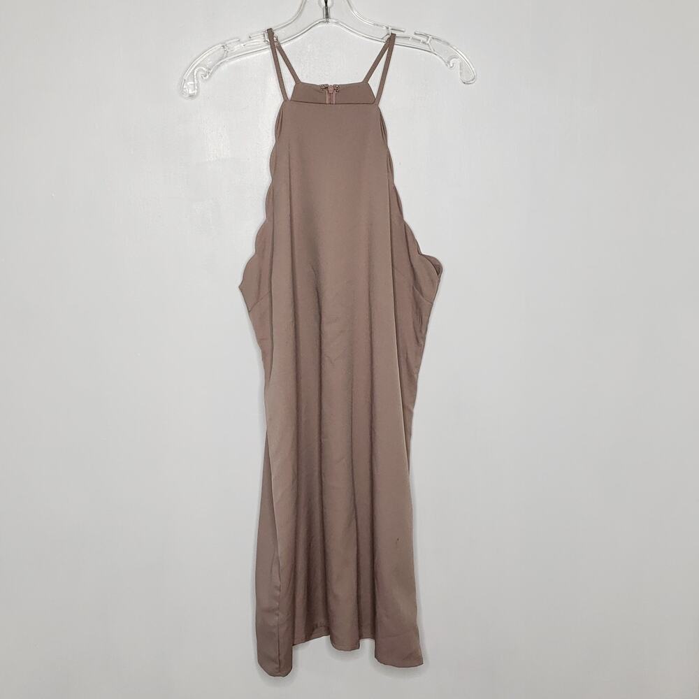 Lulus Endlessly Endearing Scalloped Trim Sheath D… - image 7